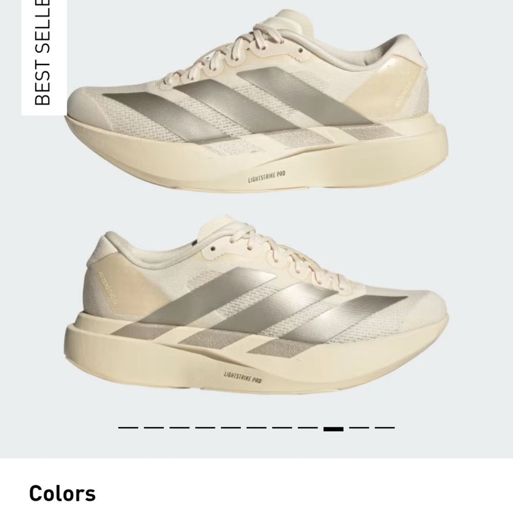 Adidas Women's Cream Running Shoes